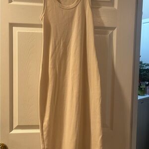 Universal Thread Cream Midi Dress